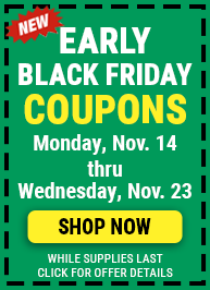 Early Black Friday Coupons - 11-14 thru 11-23
