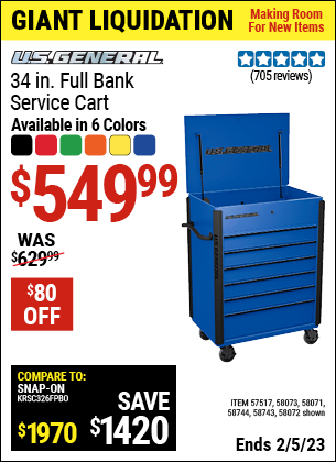 Harbor Freight Tools: Our GIANT Liquidation Sale Ends Today!