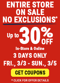 Entire Store On Sale Everyone Save up to 30%