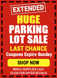 Extended Parking Lot Sale