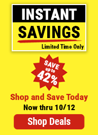 Instant Savings Thru 10-12