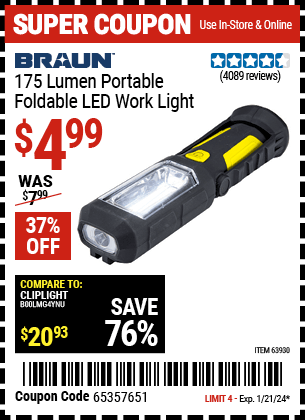 LUMINAR OUTDOOR 1250 Lumen Soft Shade Portable Lantern for $17.99 – Harbor  Freight Coupons