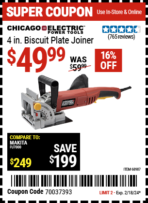 Harbor freight domino deals joiner