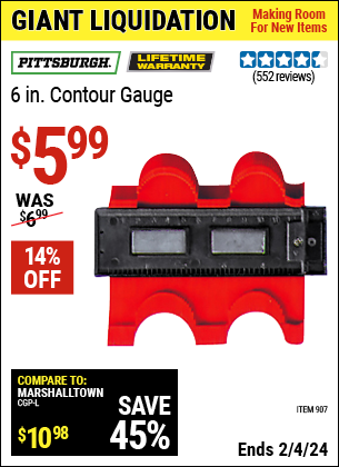 Harbor freight deals contour tool