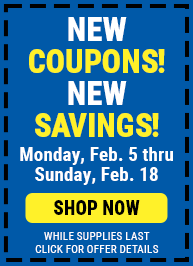 More Coupons - Feb. Thru 2/18