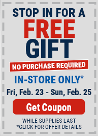 Free Gift No Purchase Req - Feb 2024