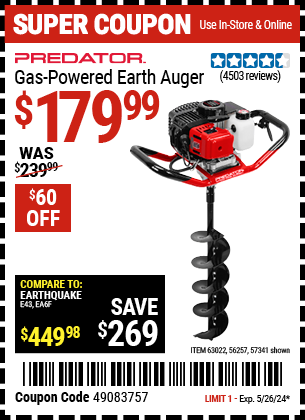 Coupons and Instant Savings – Over 150 Items on Sale – Harbor Freight ...