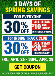 30 off items under 10 and 20 - April 2024