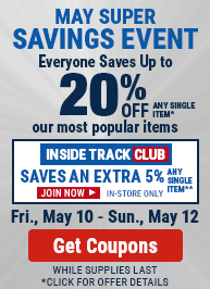 May Super Savings Event