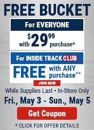 Free Bucket with $29.99 purchase