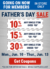 Fathers Day Deals - Inside Track Club members early access