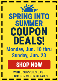 Spring into Summer Coupon Deals