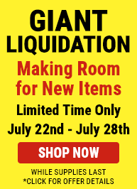 Giant Liquidation Sale - July 2024