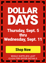 Dollar Days Coupon